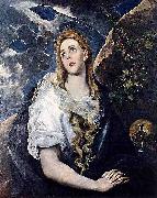 El Greco Mary Magdalen in Penitence oil on canvas